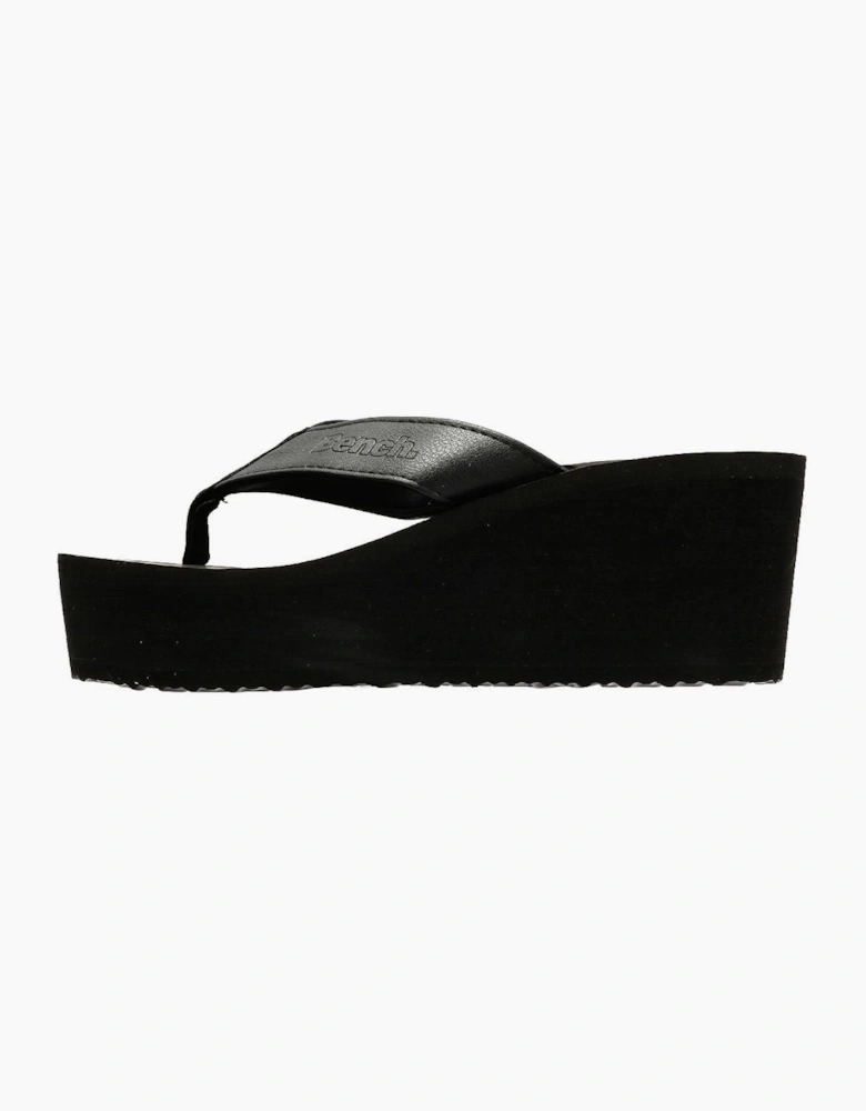 Bench Vacay Women's Black Flip Flops