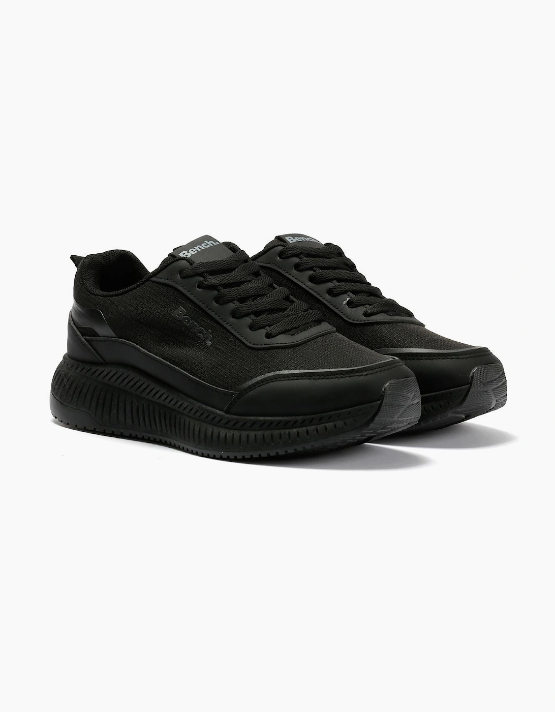 Bench Doverstone Men's All Black Trainers, 9 of 8