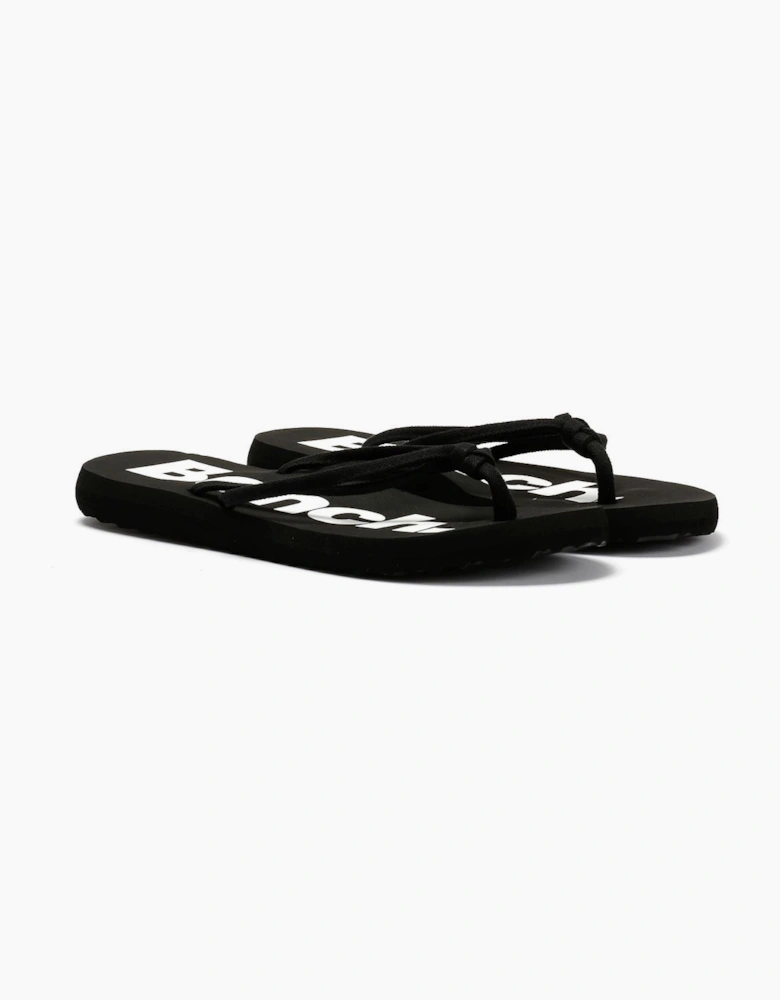 Bench Invisia Women's Black Flip Flops