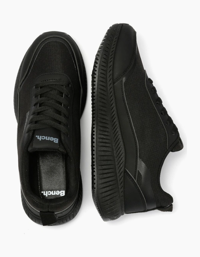 Bench Doverstone Men's All Black Trainers