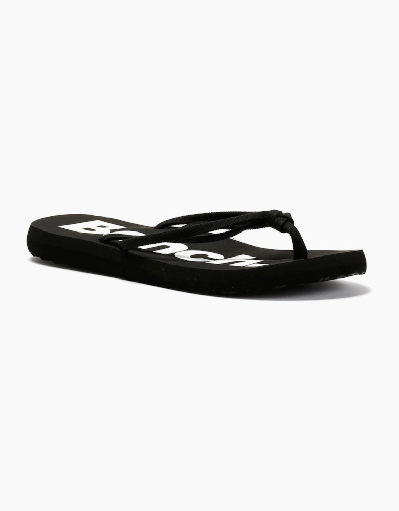 Bench Invisia Women's Black Flip Flops