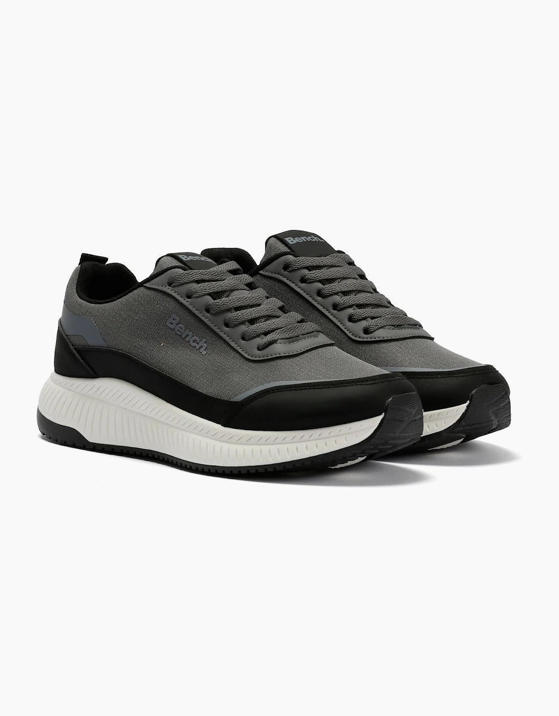 Bench Doverstone Men's Grey/Black Trainers, 9 of 8