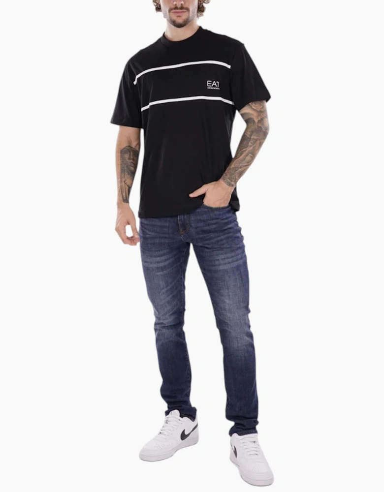 ARMANI EA7 Mens T Shirt Emporio Armani Cotton Tee