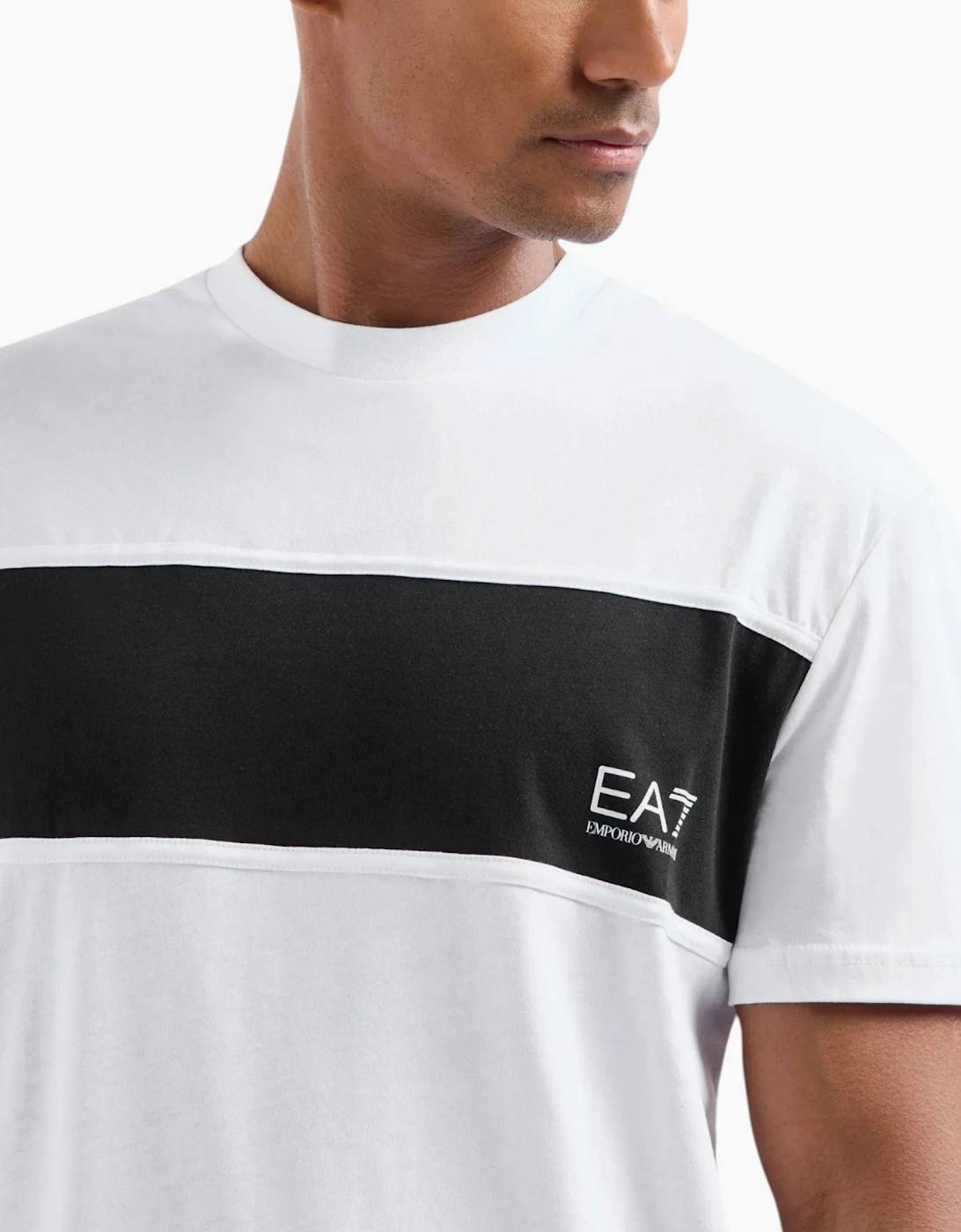 ARMANI EA7 Mens T Shirt Emporio Armani Cotton Tee
