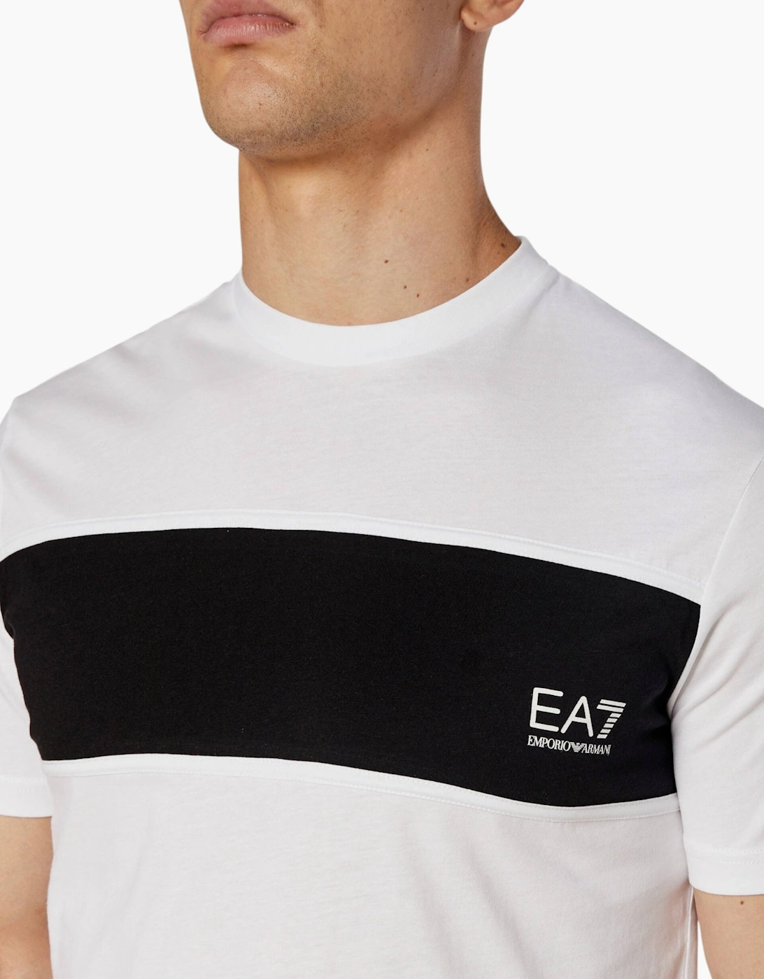 ARMANI EA7 Mens T Shirt Emporio Armani Cotton Tee