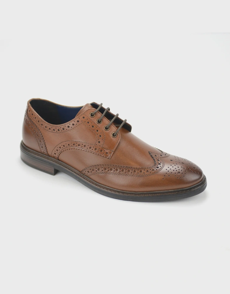 Front London Morrison Brogue Shoes - Brown