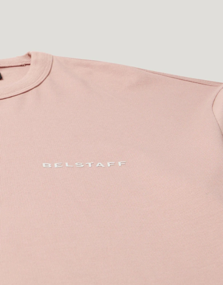 Belstaff Border T-Shirt A1-26 Dusk Pink