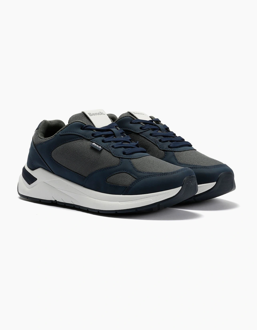 Bench Derker Men's Navy/Grey Trainers, 9 of 8