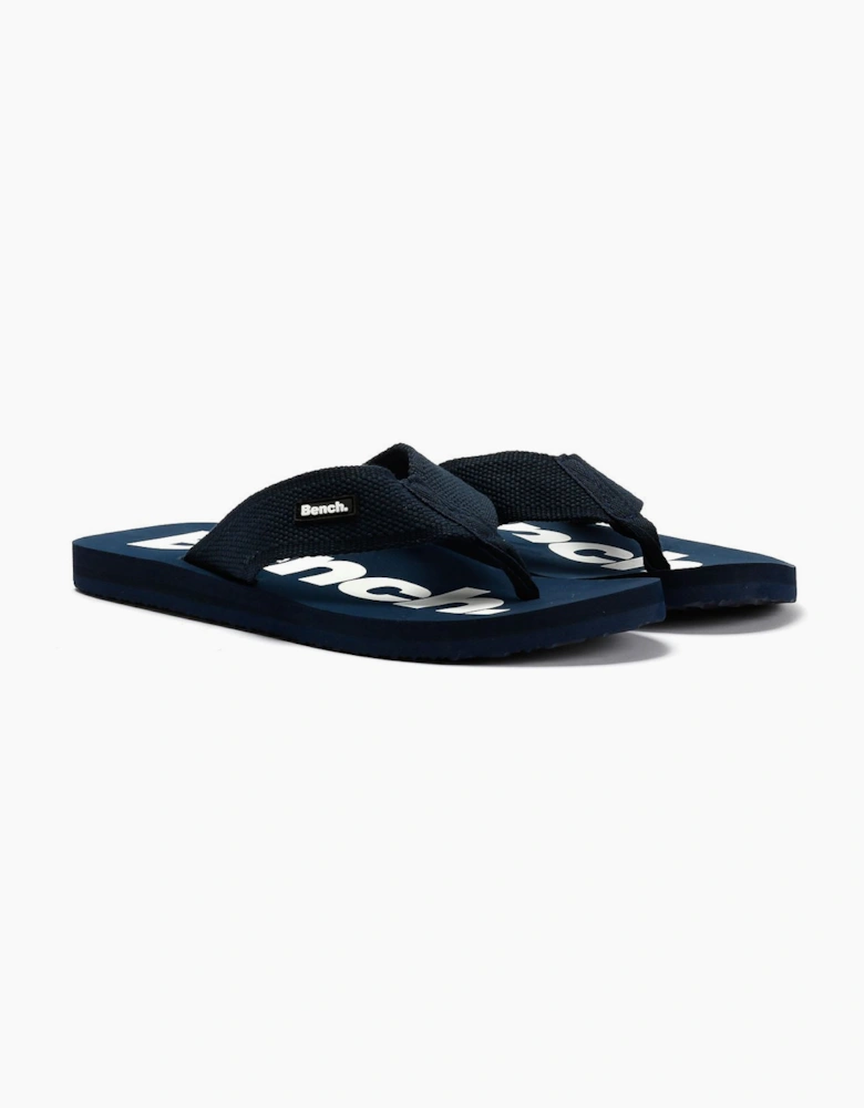 Bench Momento Men's Navy Flip Flops