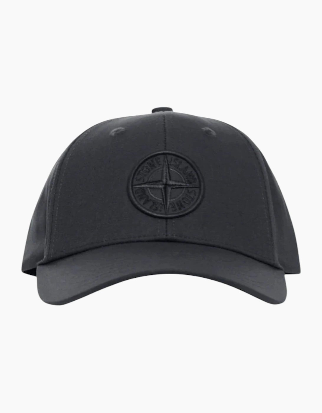 Stone Island Compass Logo Black Baseball Cap