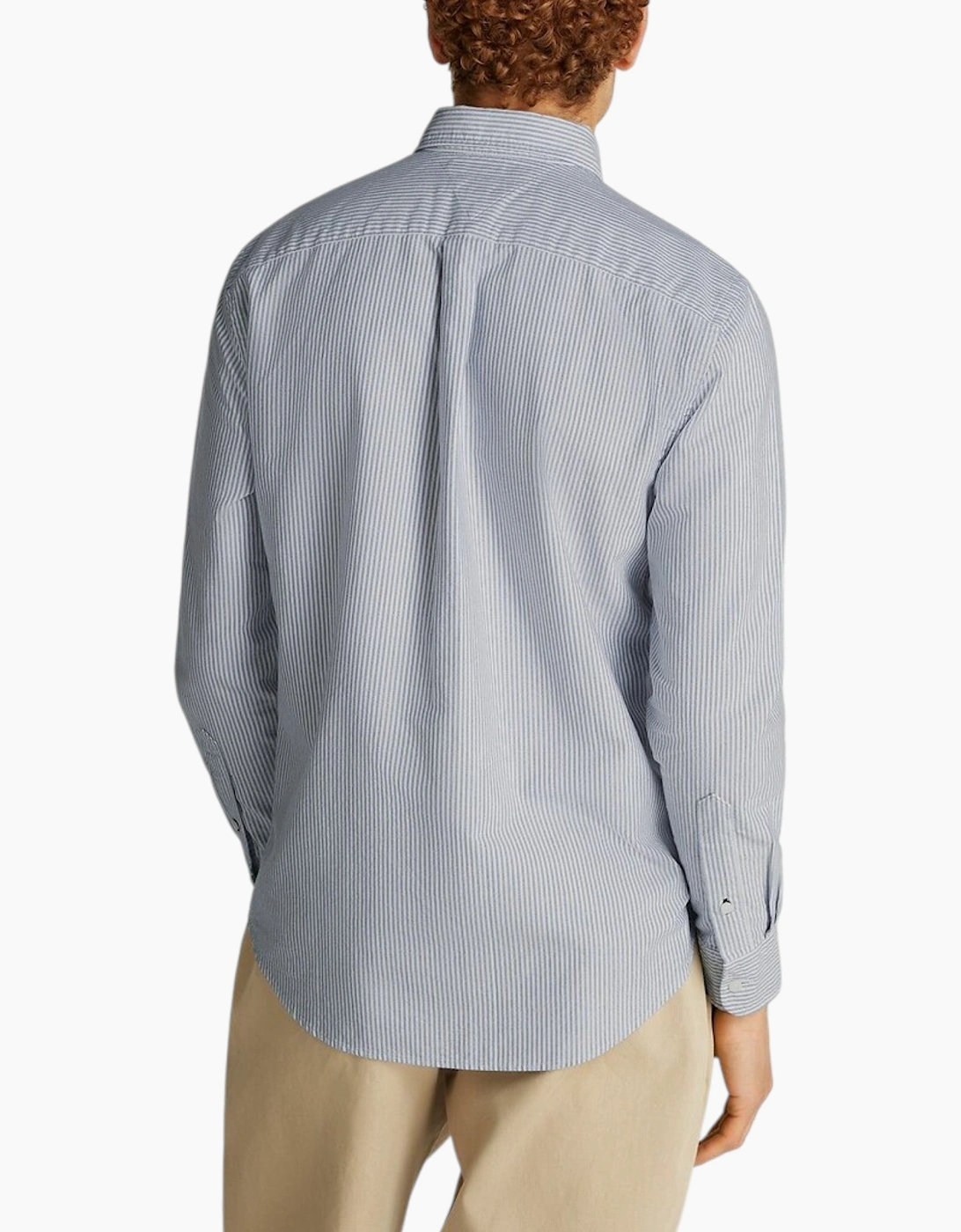 Tommy Hilfiger Mens Oxford Shirts TH Flex Slim Fit Top