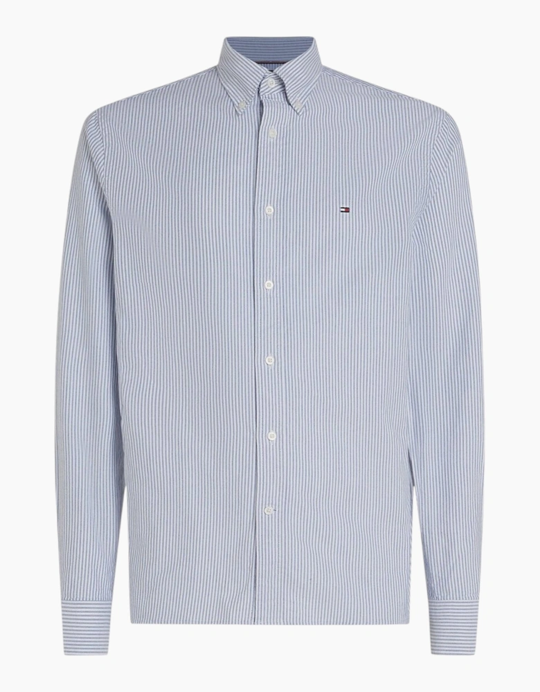 Tommy Hilfiger Mens Oxford Shirts TH Flex Slim Fit Top