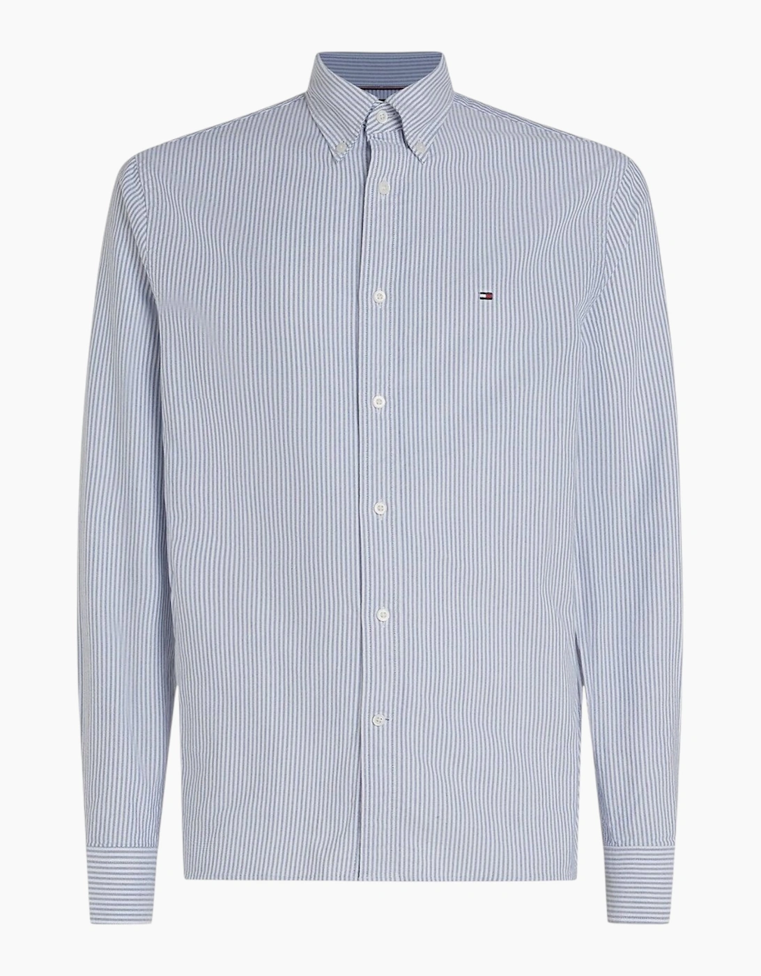 Tommy Hilfiger Mens Oxford Shirts TH Flex Slim Fit Top