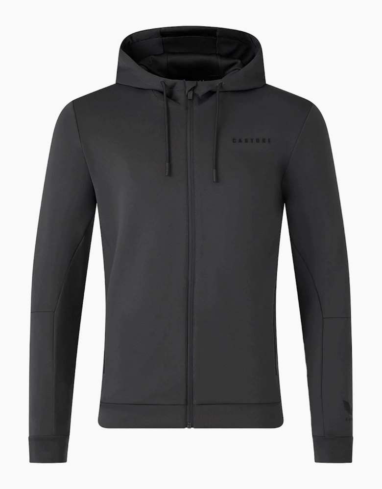 Castore Flex Full Zip Men's Grey Hooded Sweatshirt