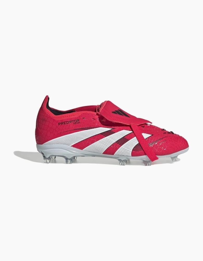 Predator Elite Fold Over Tongue Childrens Firm Ground Football Boots