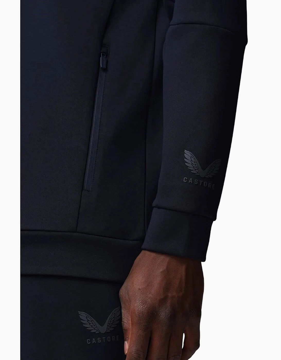 Castore Flex 1/4 Zip Men's Blue Sweatshirt
