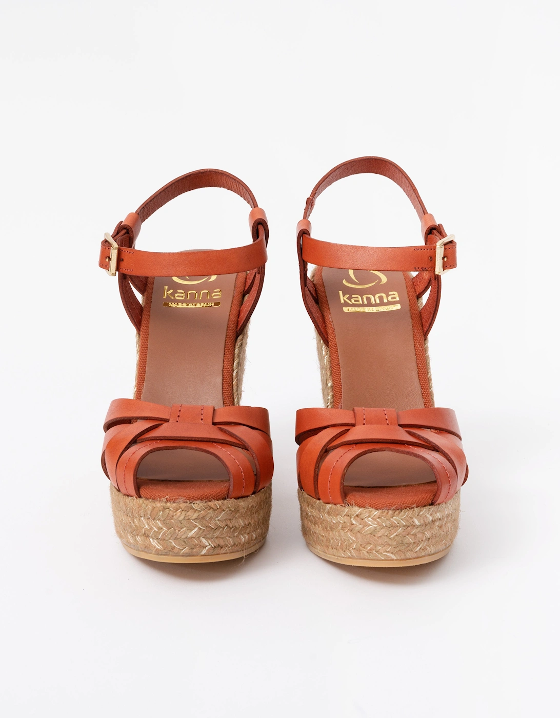 Kanna Sofia Lucido Womens Wedge Heel Espadrilles