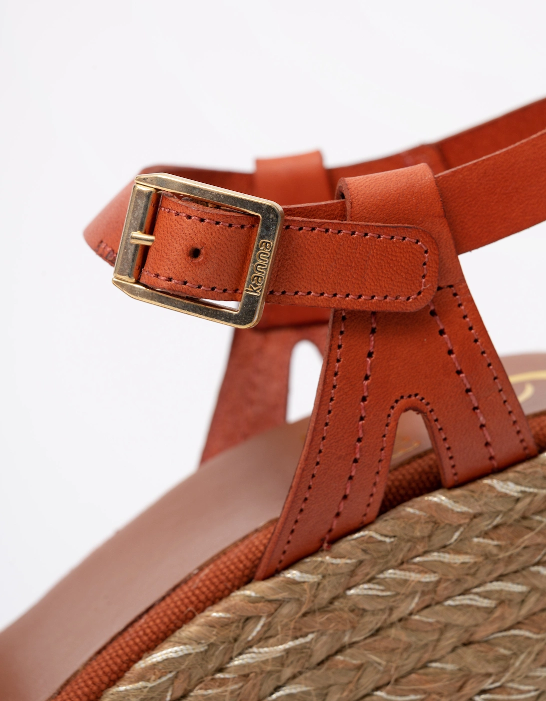 Kanna Sofia Lucido Womens Wedge Heel Espadrilles