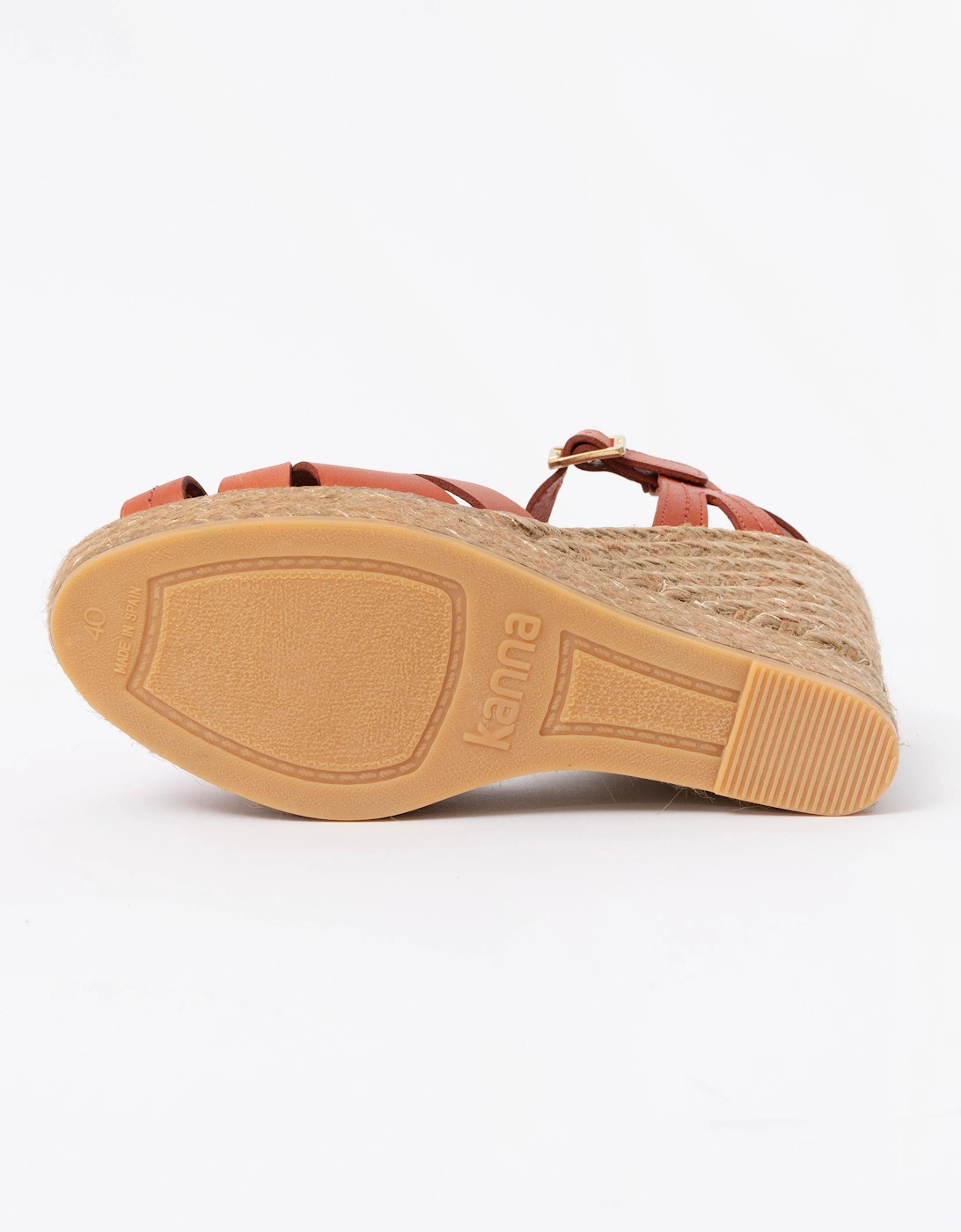 Kanna Sofia Lucido Womens Wedge Heel Espadrilles