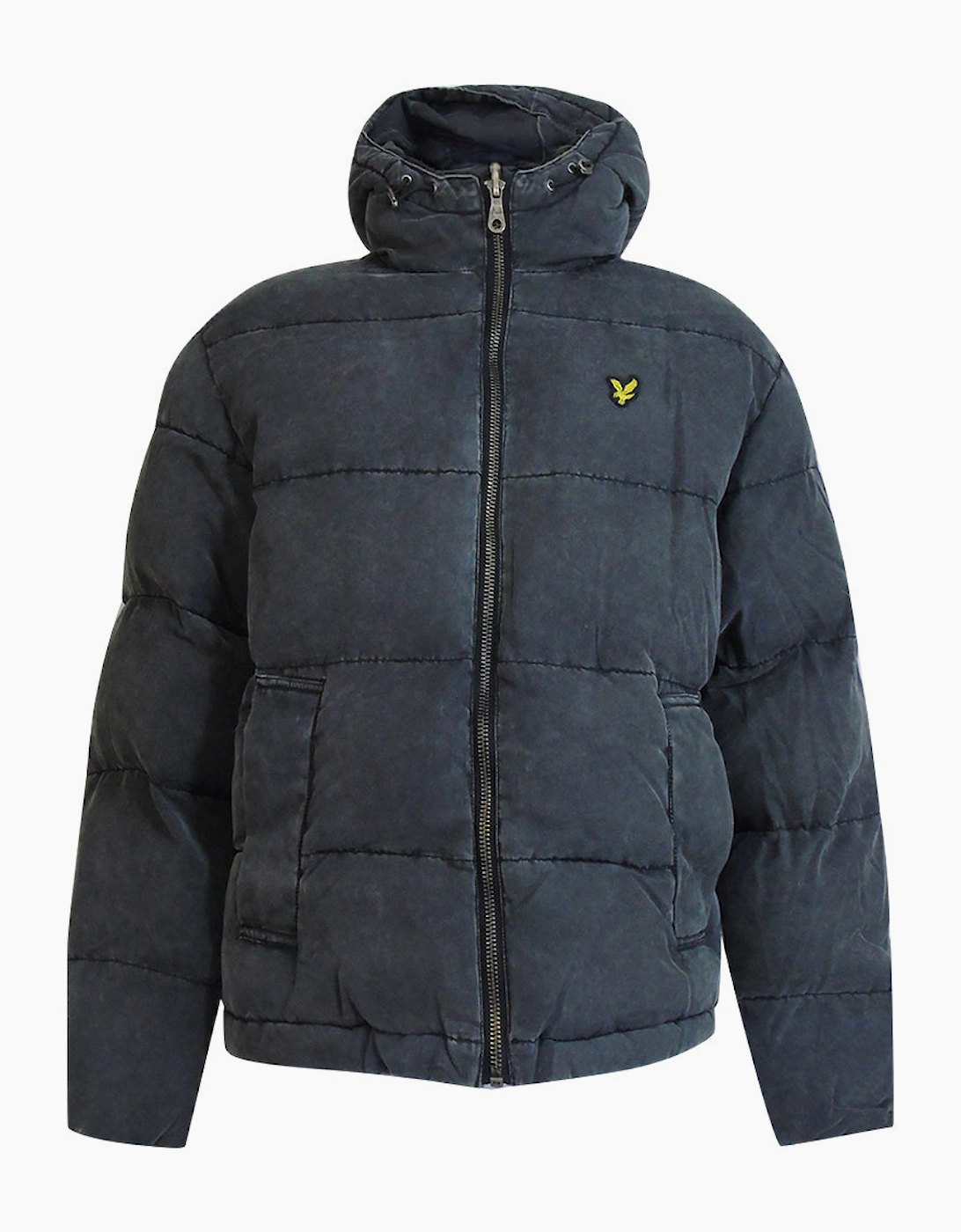 Lyle & Scott Washed Wadded Jacket Black, 4 of 3
