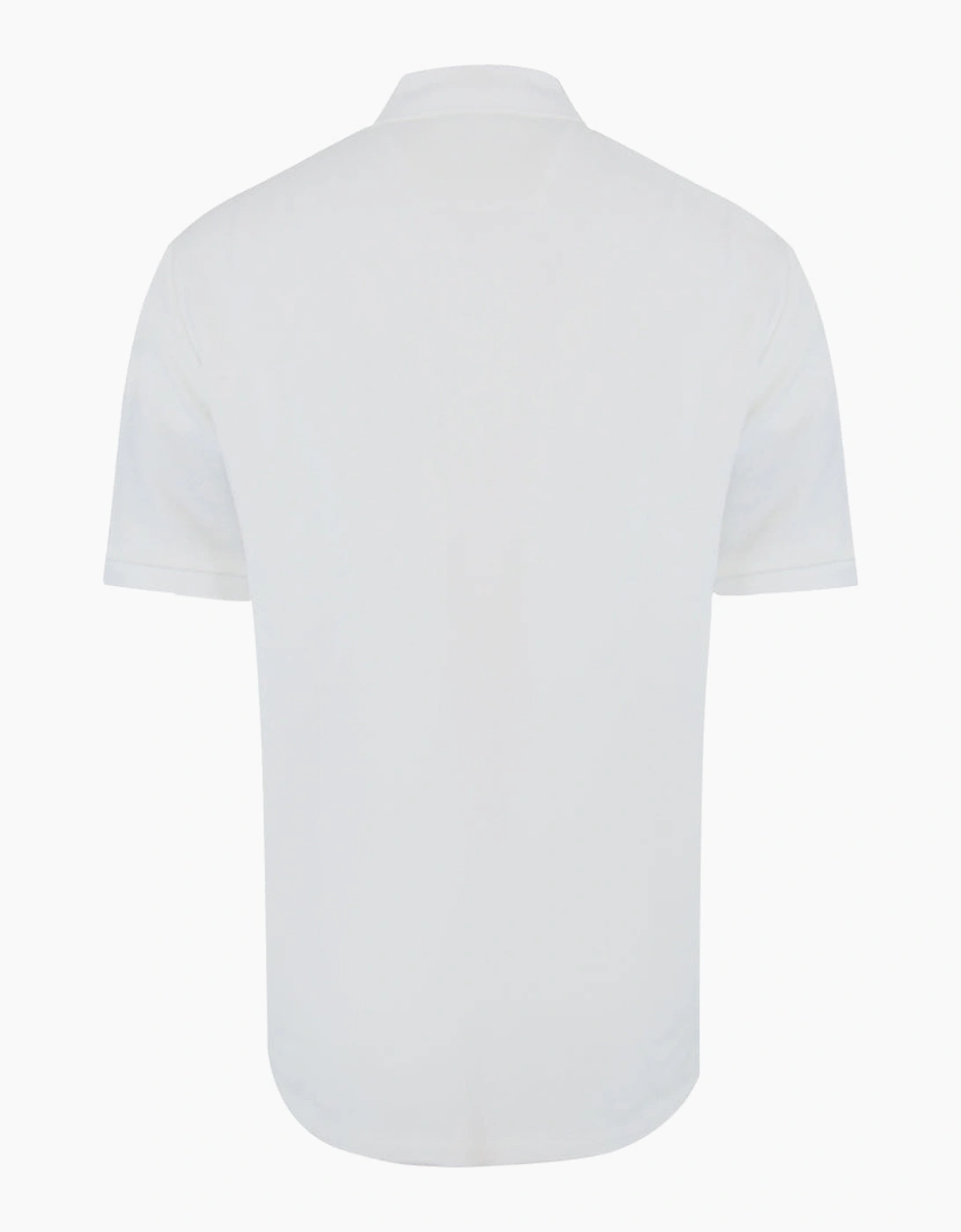 Lyle & Scott Flatback Pique Polo Shirt White