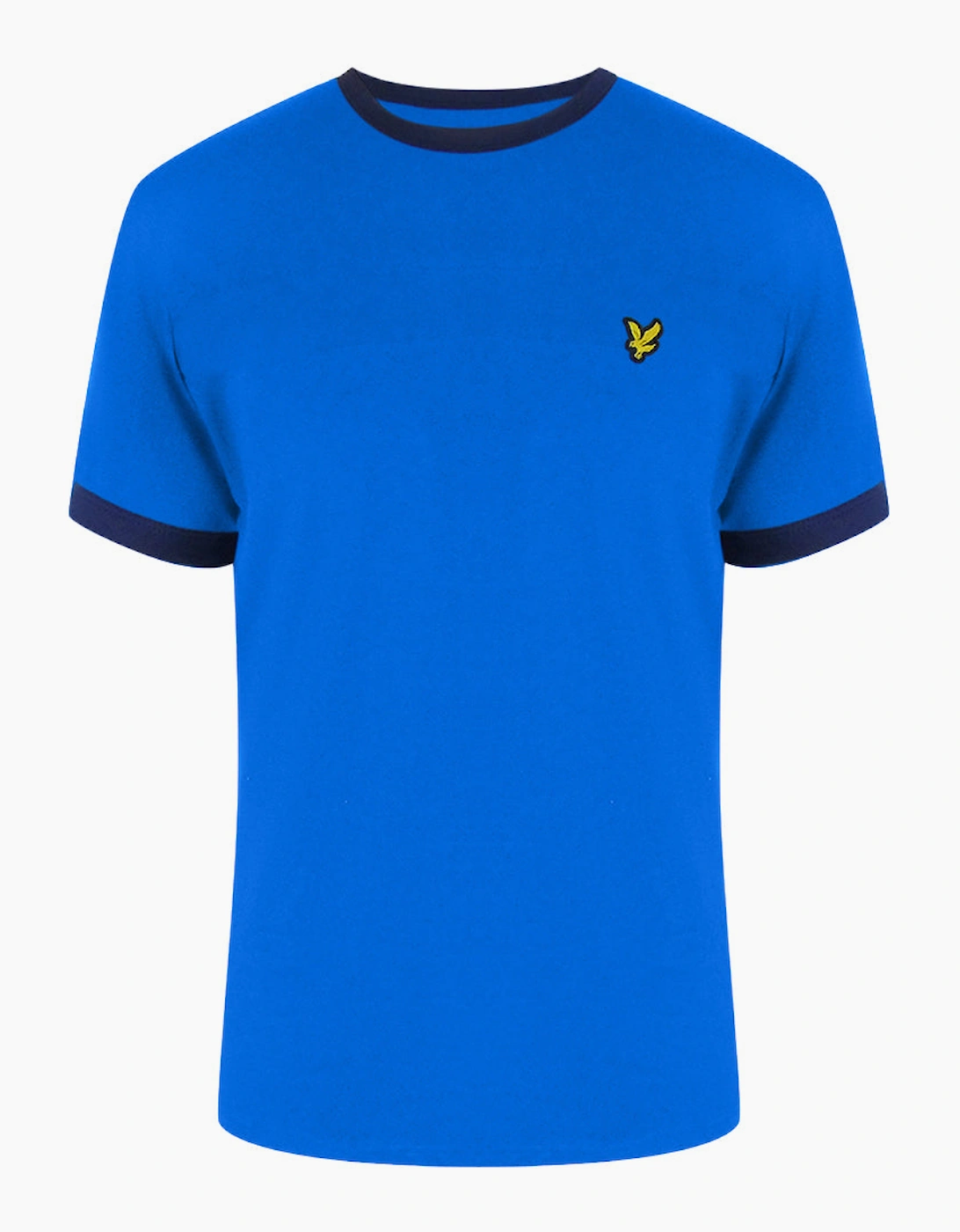 Lyle & Scott Ringer T-Shirt Blue, 3 of 2