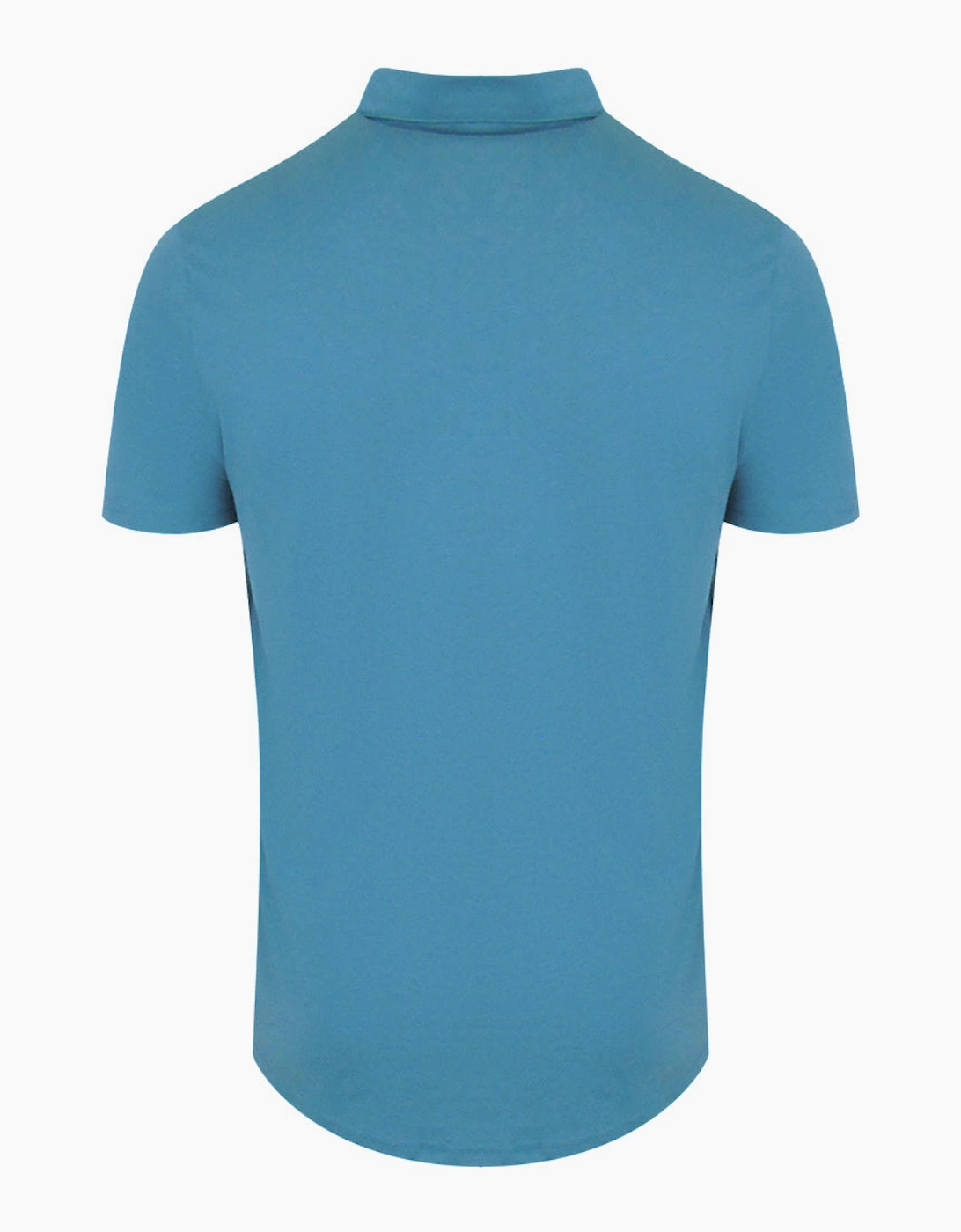 Aquascutum Active Cotton Polo Dry-Fit Avio Blue Polo Shirt