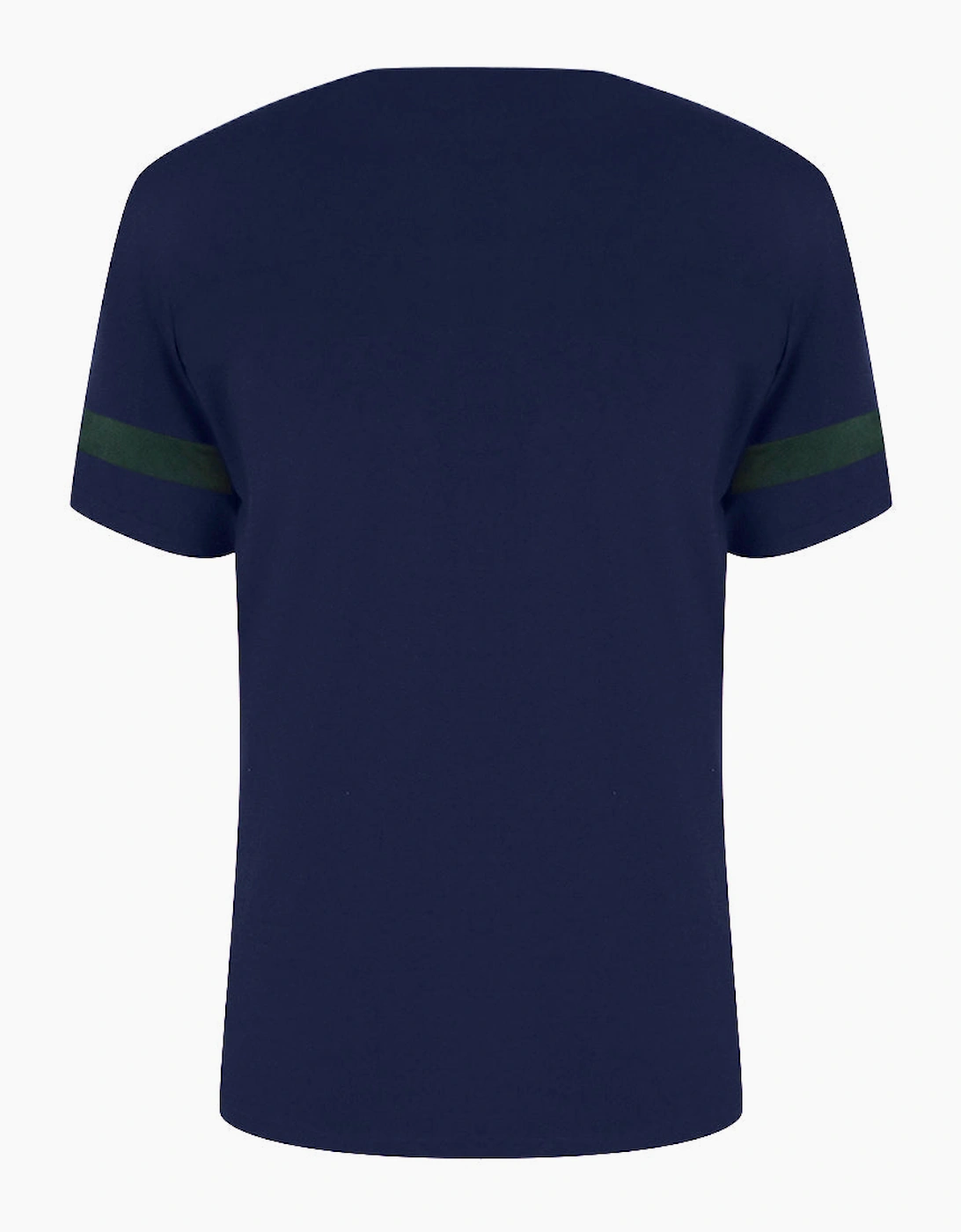 Lyle & Scott Tipped Navy Blue T-Shirt