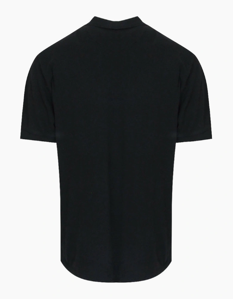 Lyle & Scott Snow Wash Polo Shirt Black