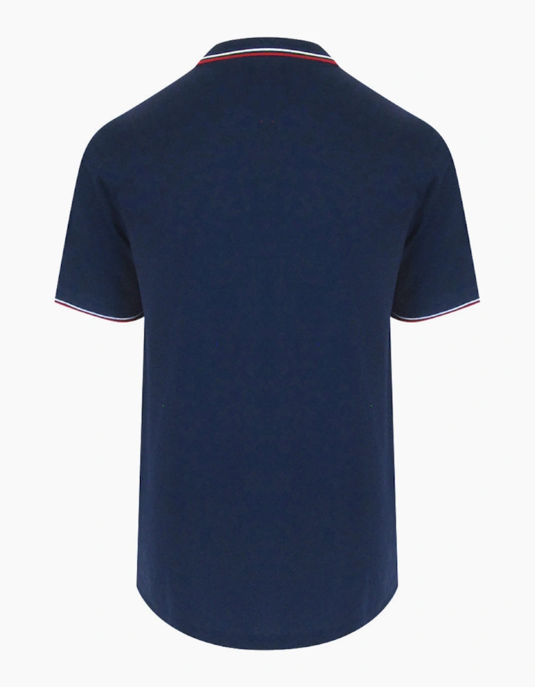 Aquascutum Active Cotton Polo Navy Blue