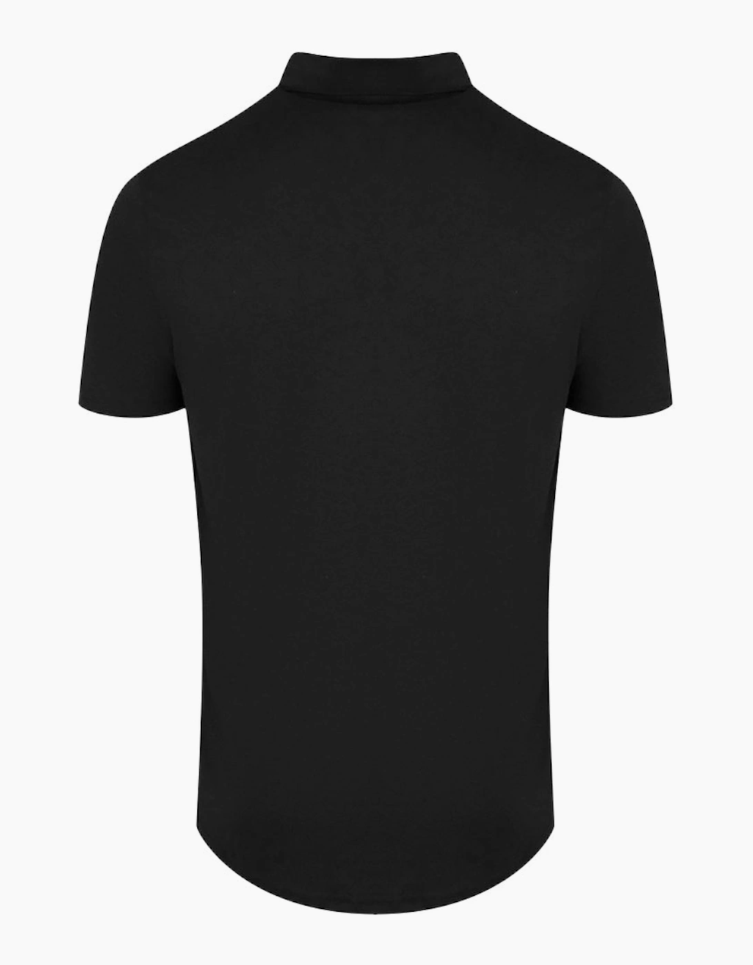 Aquascutum Active Beach Basic Sailor Polo Black Polo Shirt
