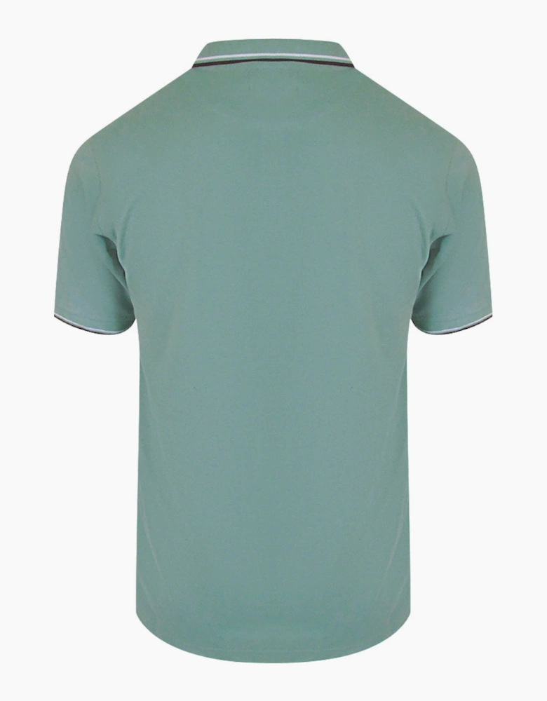 Aquascutum Active Cotton Polo Salvia
