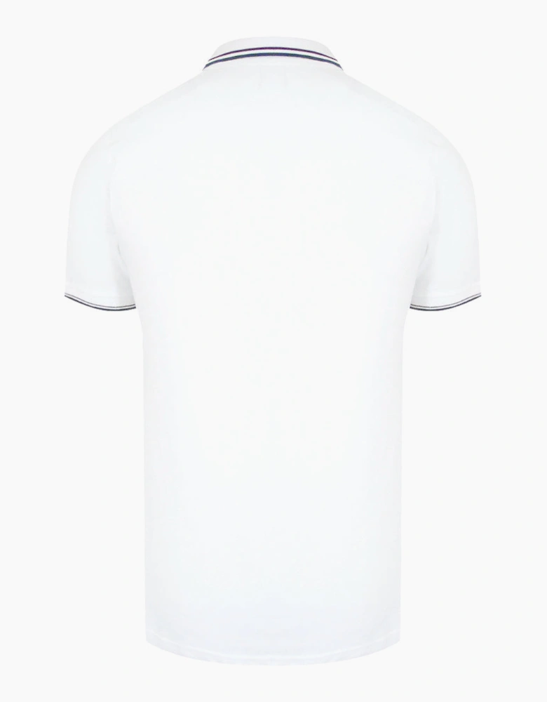 Aquascutum Active Cotton Polo Optical White