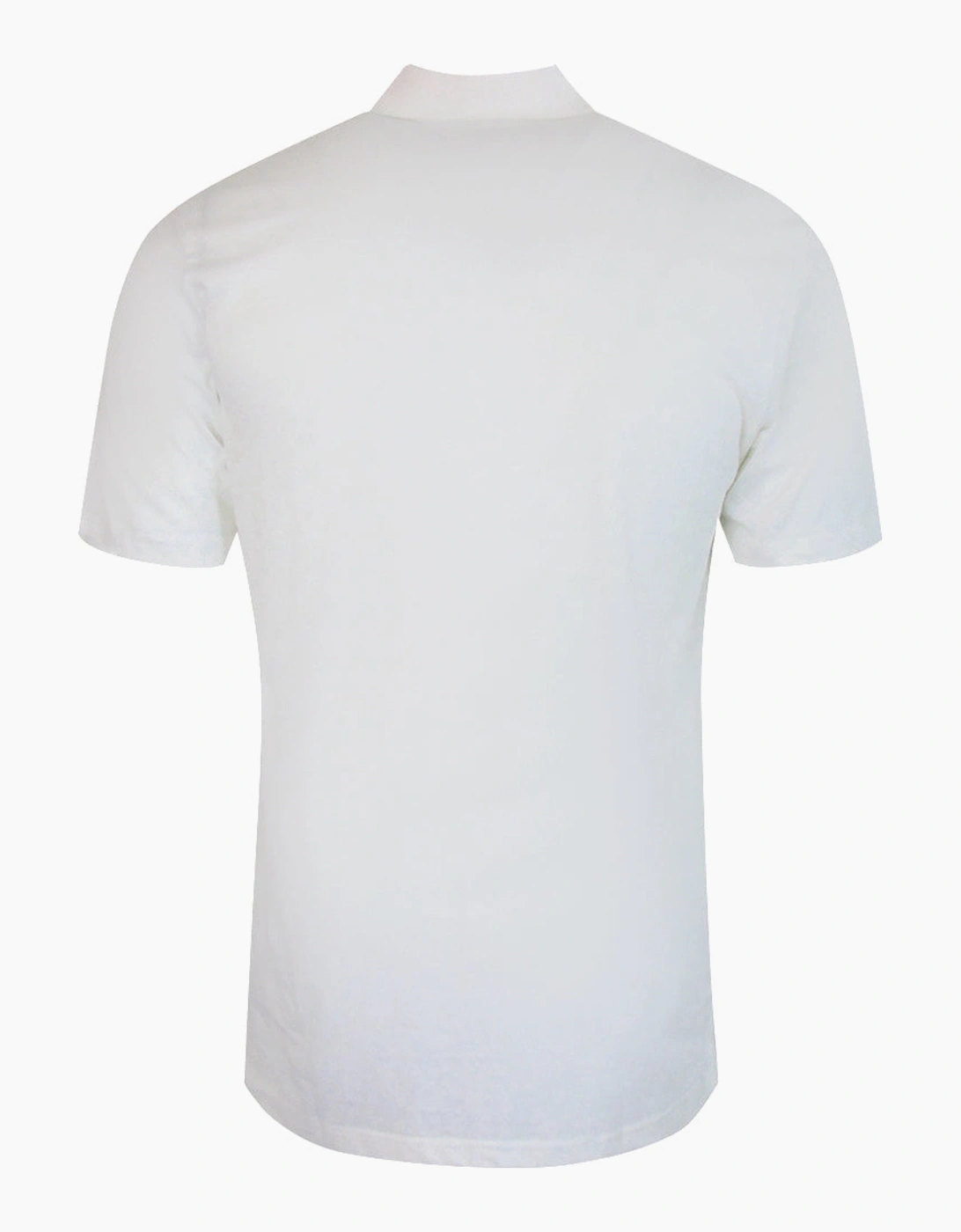 Aquascutum Active Beach Sailor Check Polo Optical White Polo Shirt