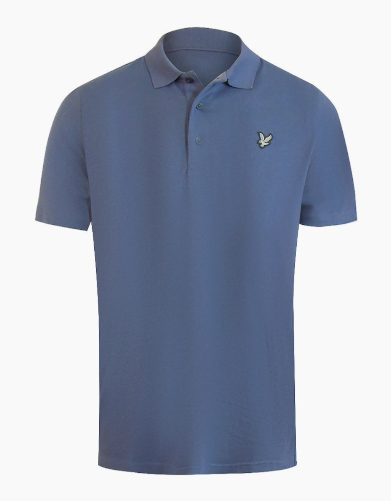 Lyle & Scott Cotton Polo Shirt Blue