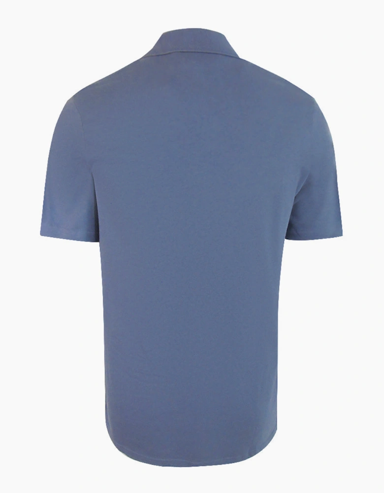Lyle & Scott Cotton Polo Shirt Blue
