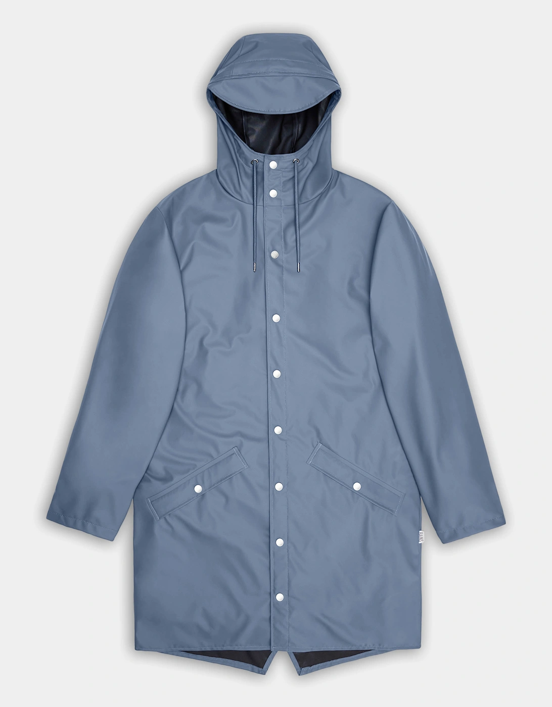 Rains Long Unisex Jacket - 172 Blue Dusk, 7 of 6