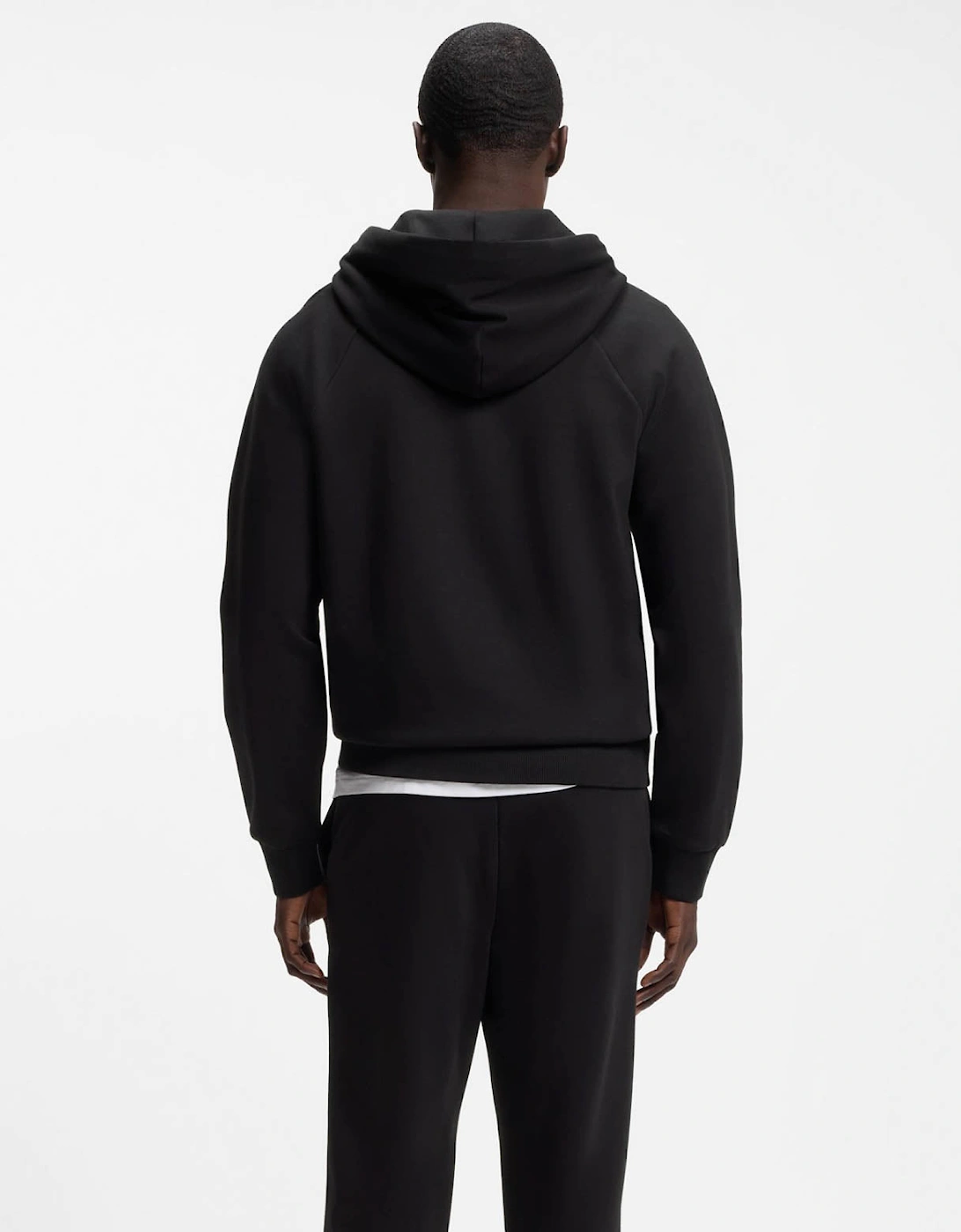 BOSS Green Saggy Mens Zip Hoodie - Black 001