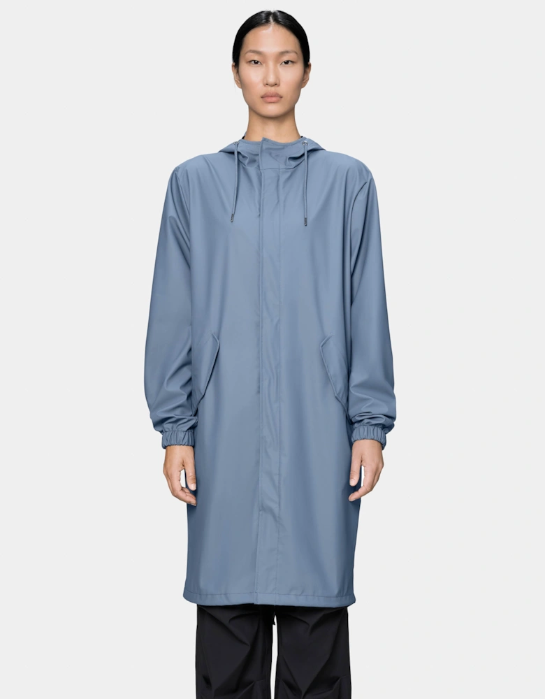 Rains Unisex Fishtail Parka - 172 Blue Dusk