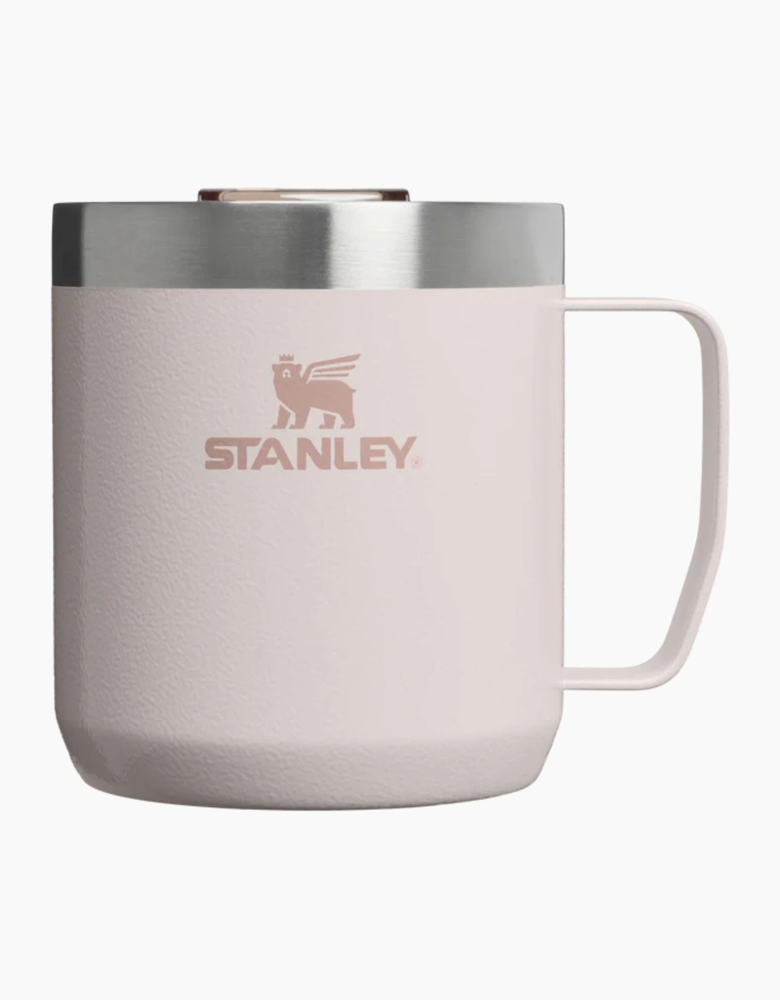 Stanley Unisex Hammertone Rose Quartz The Everyday Camp Mug 0.35L Travel Mug - Size One Size