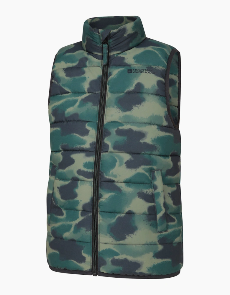 Mountain Warehouse Childrens/Kids Rocko Butterfly Padded Gilet