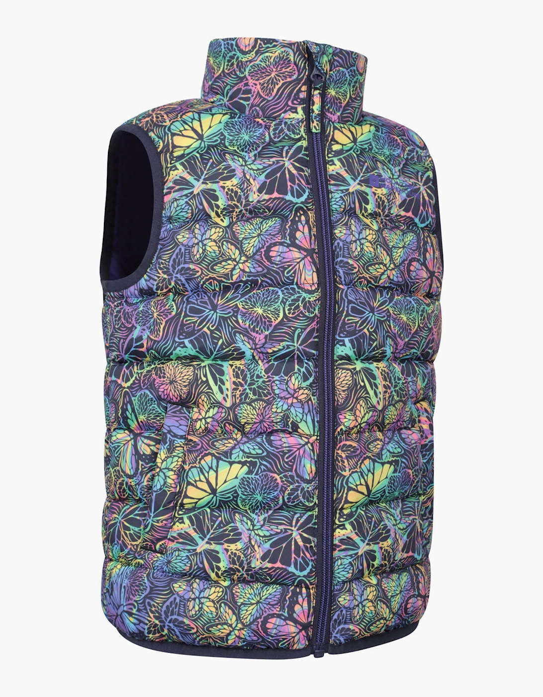 Mountain Warehouse Childrens/Kids Rocko Butterfly Padded Gilet