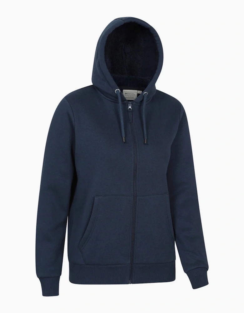 Mountain Warehouse Womens/Ladies Dalton Sherpa Lined Full Zip Hoodie