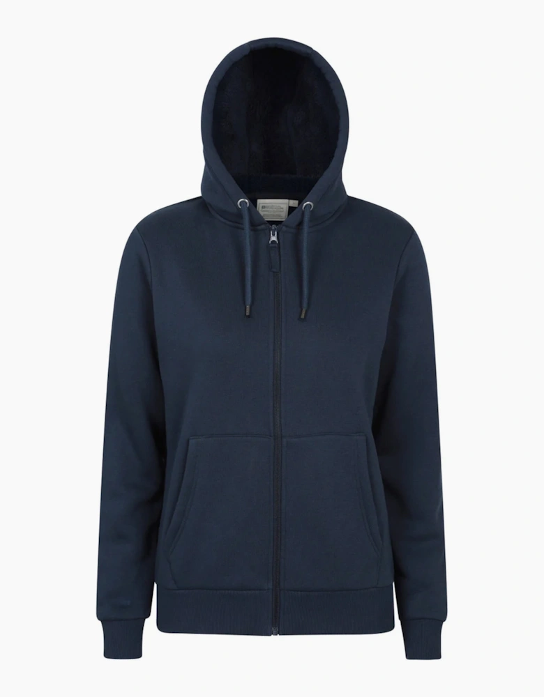Mountain Warehouse Womens/Ladies Dalton Sherpa Lined Full Zip Hoodie