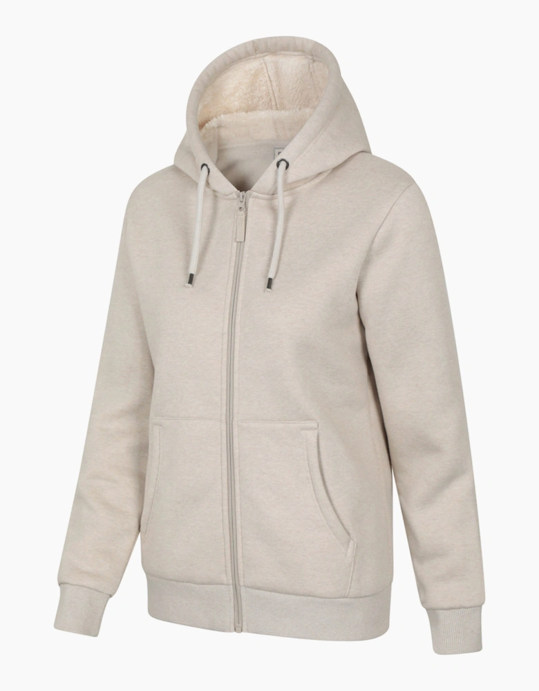Mountain Warehouse Womens/Ladies Dalton Sherpa Lined Full Zip Hoodie