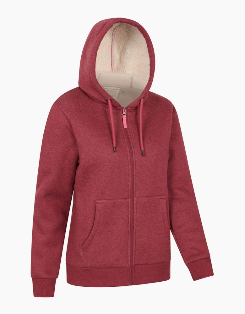 Mountain Warehouse Womens/Ladies Dalton Sherpa Lined Full Zip Hoodie