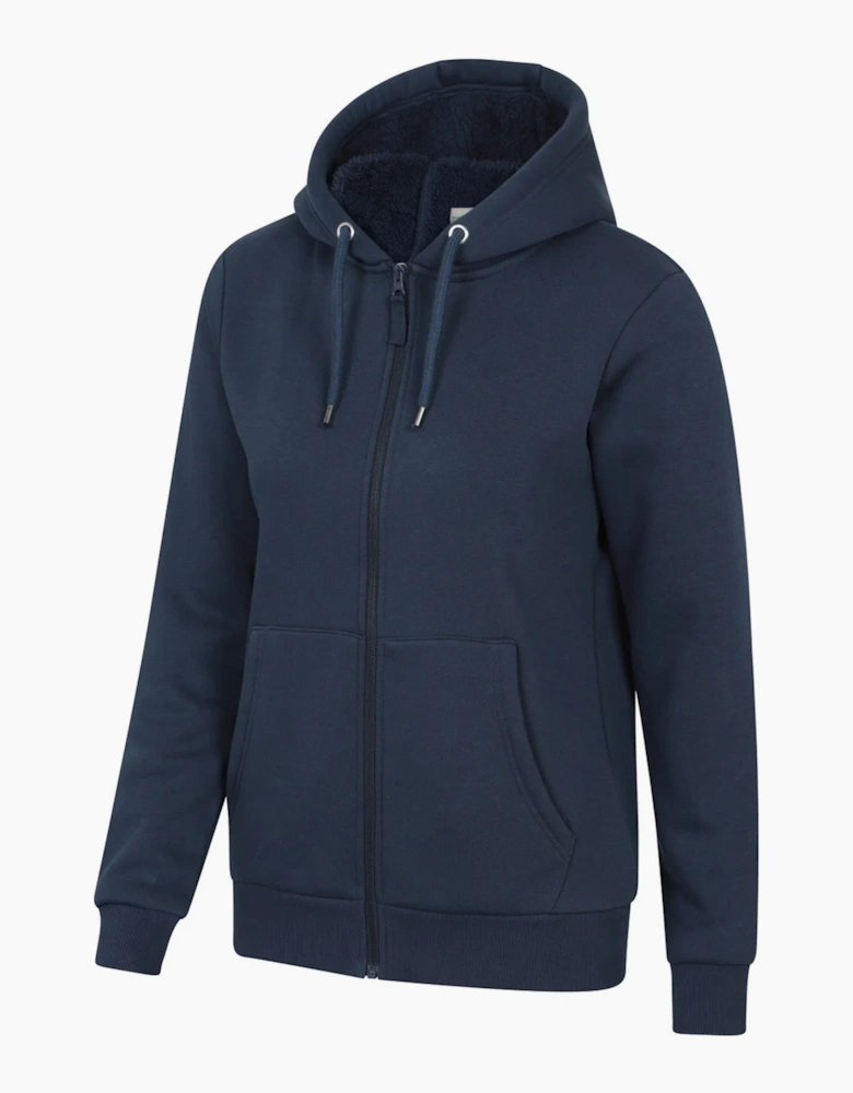 Mountain Warehouse Womens/Ladies Dalton Sherpa Lined Full Zip Hoodie
