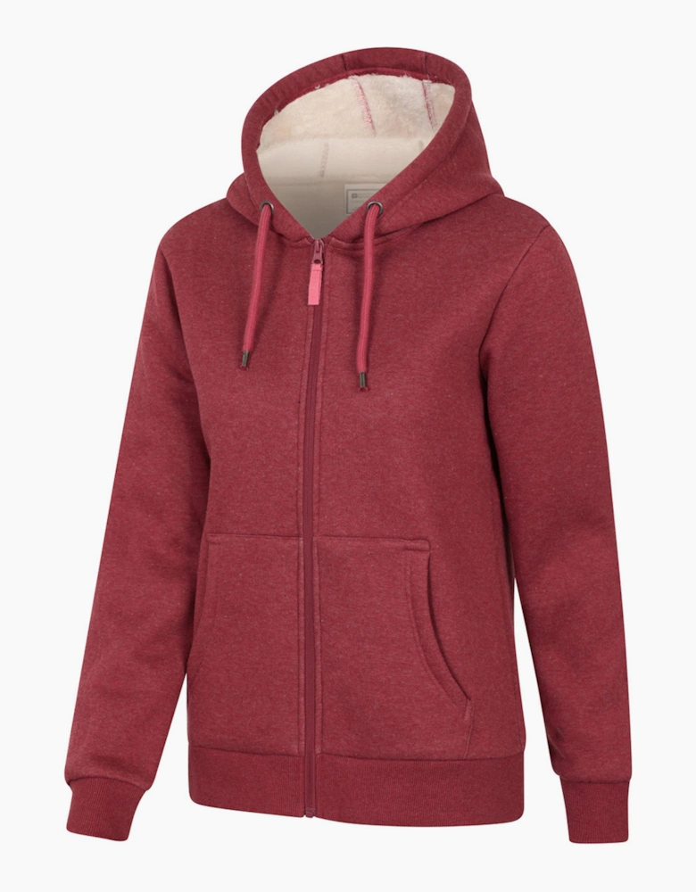 Mountain Warehouse Womens/Ladies Dalton Sherpa Lined Full Zip Hoodie