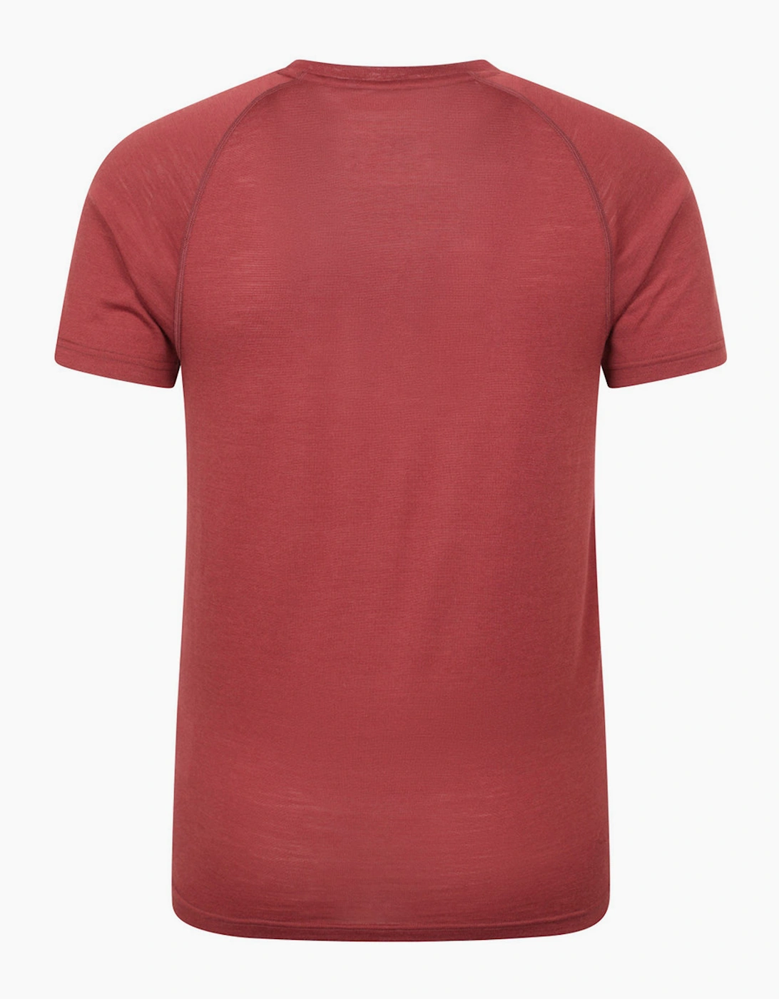 Mountain Warehouse Mens Quest Printed Merino Blend Thermal Top