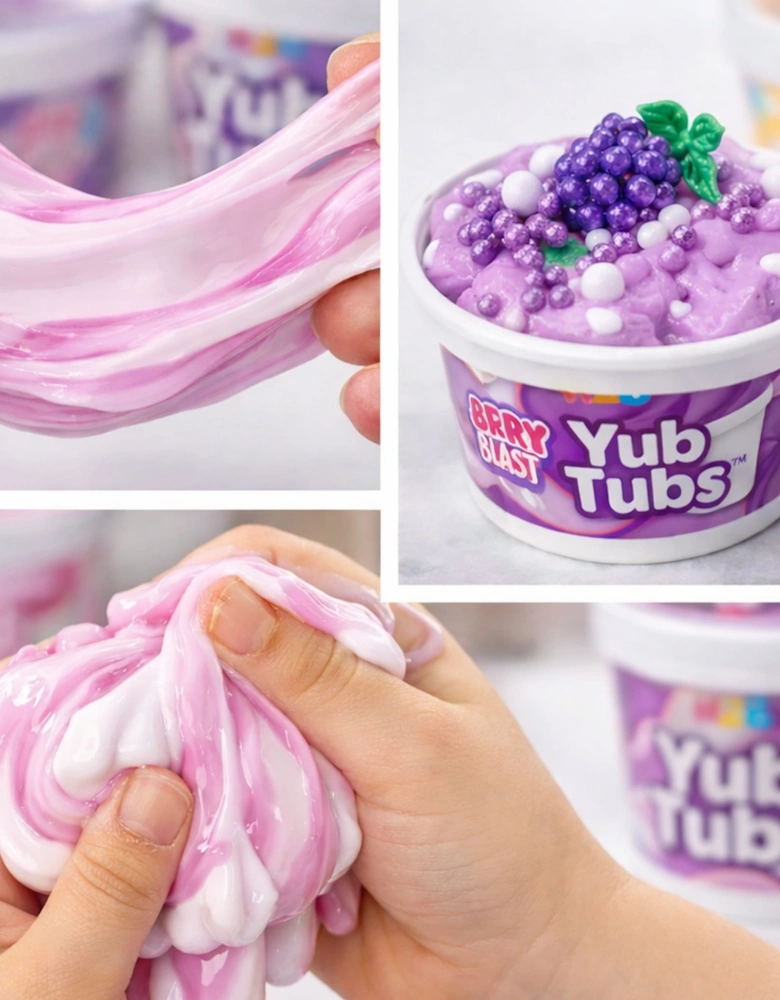 H2B Toys Kids Yub Tub Scented Slime Tubs in Purple